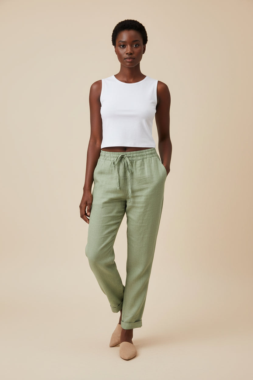 Losse Broek Dames | Hoge Taille & Ademend | Leila