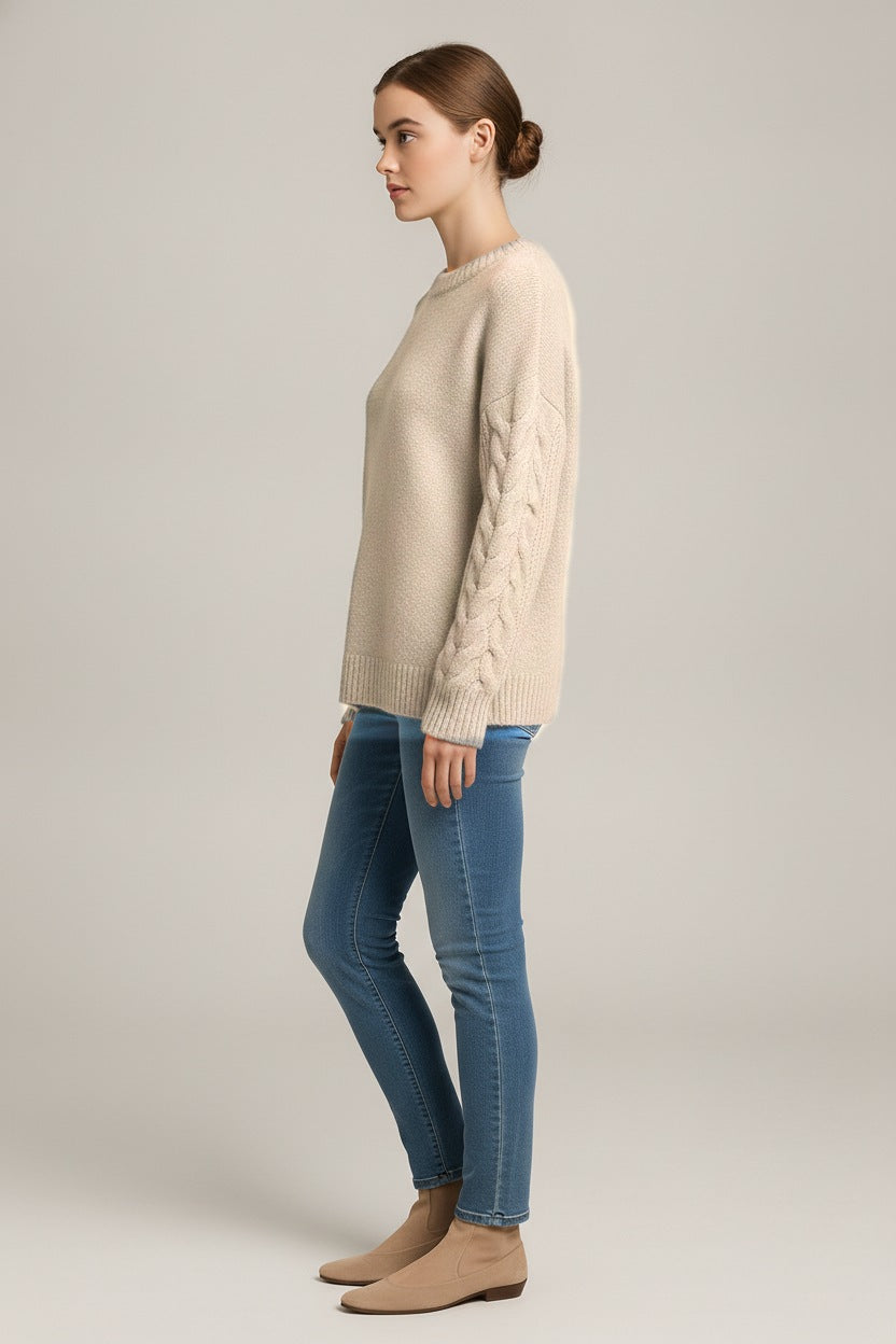 Azalea – Beige – zijaanzicht
