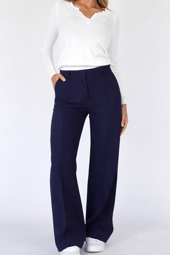 High-Waist Broek Bianca