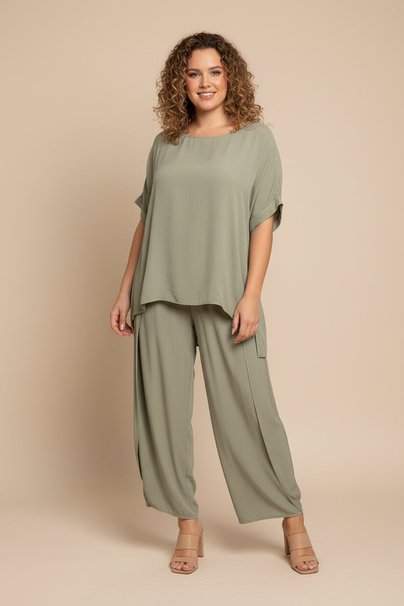 Oversized Tweedelige Set Dames - Liora