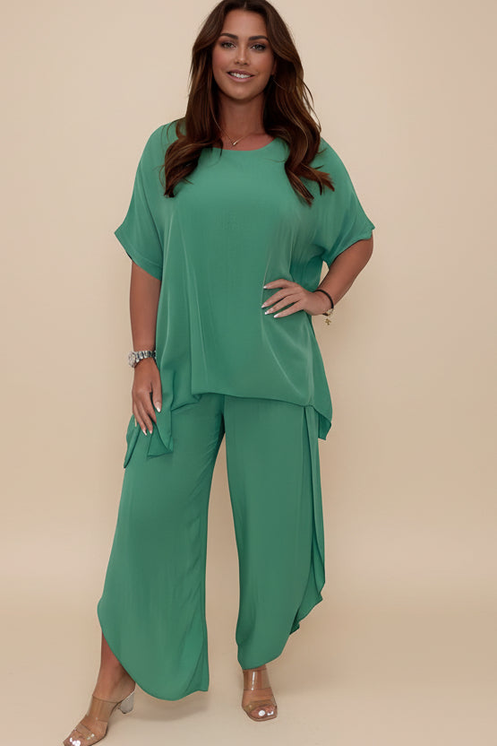 Oversized Tweedelige Set Dames - Liora