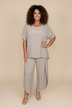 Oversized Tweedelige Set Dames - Liora