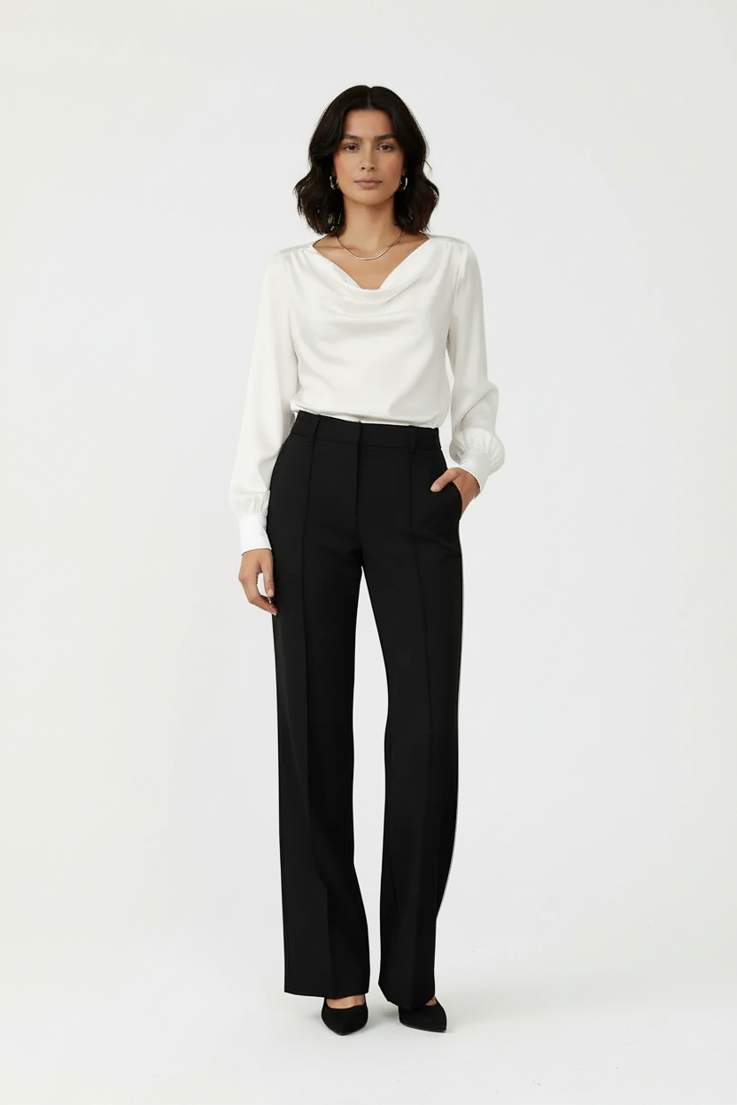 High-Waist Broek Bianca