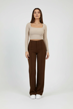 High-Waist Broek Bianca