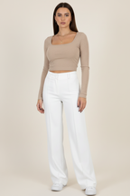 High-Waist Broek Bianca