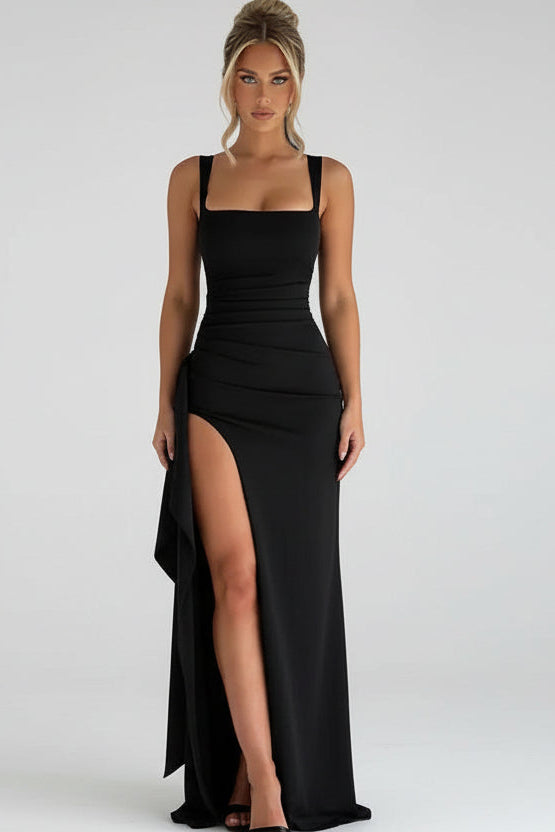 Jurk Anastasia - Elegante Avondjurk met Split