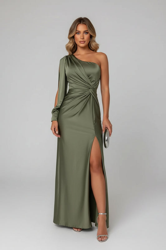 One-Shoulder Jurk Zara
