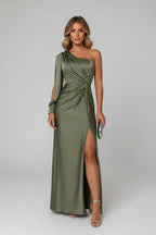 One-Shoulder Jurk Zara