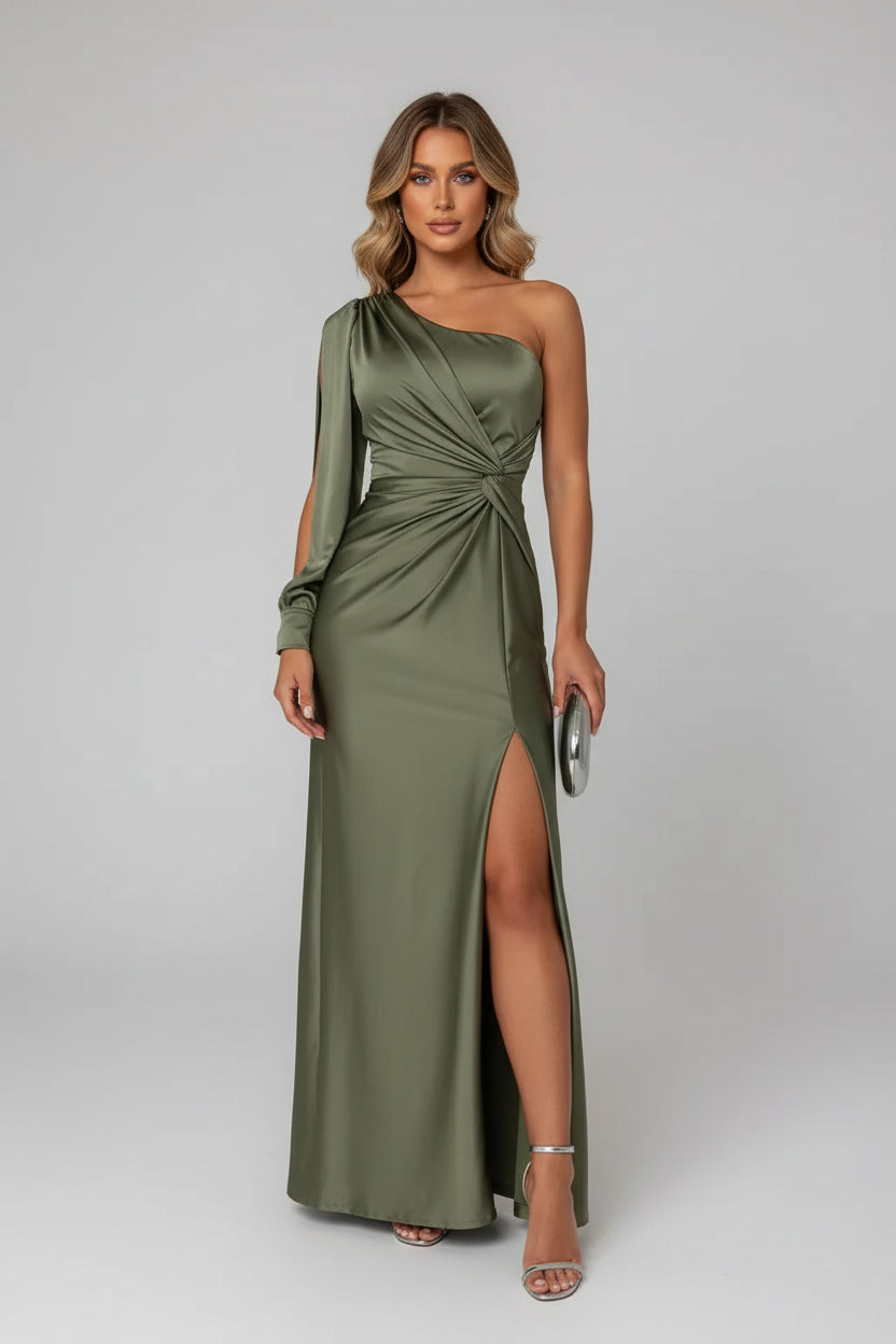 One-Shoulder Jurk Zara