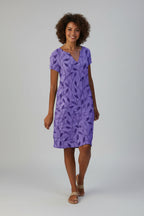 Zomerse Jurk Dames | Bloemenprint & V-hals | Liora