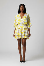 Ruche Jurk Amelie