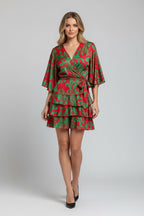 Ruche Jurk Amelie