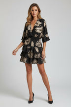 Ruche Jurk Amelie