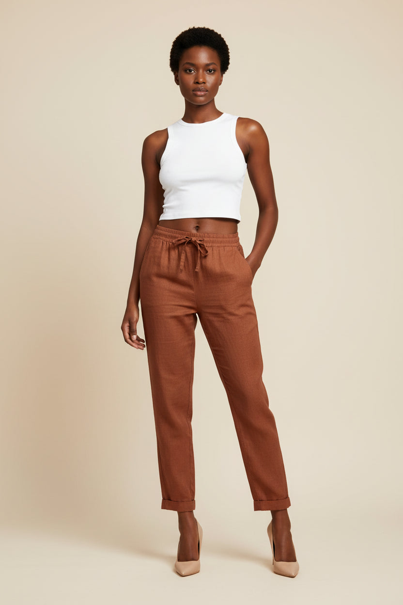Losse Broek Dames | Hoge Taille & Ademend | Leila