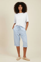 Korte Broek Dames - Stretch Zomerbroek met Zakken - Zara