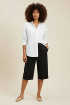 Korte Broek Dames - Stretch Zomerbroek met Zakken - Zara