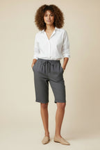 Korte Broek Dames - Stretch Zomerbroek met Zakken - Zara