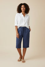 Korte Broek Dames - Stretch Zomerbroek met Zakken - Zara