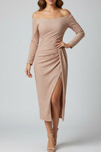 Avondjurk Dames Dalissa - Off-Shoulder en Elegante Split