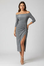 Avondjurk Dames Dalissa - Off-Shoulder en Elegante Split