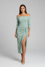 Avondjurk Dames Dalissa - Off-Shoulder en Elegante Split