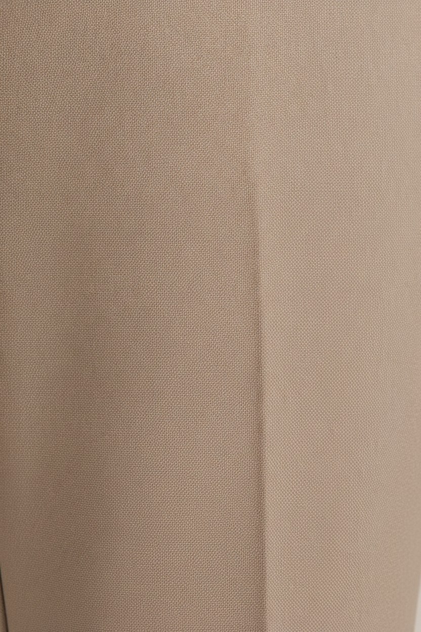 Oversized Sweater Dames met Letterprint – Varsity Trui — Lucia – Beige – detail