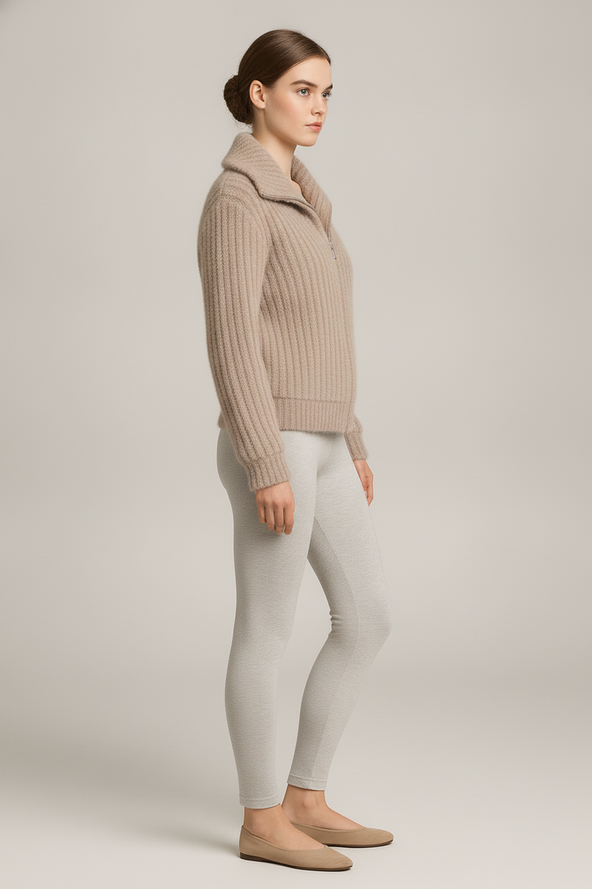 Rosella – Beige – zijaanzicht