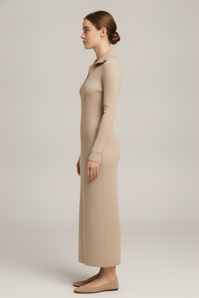 Jovana – Beige – zijaanzicht