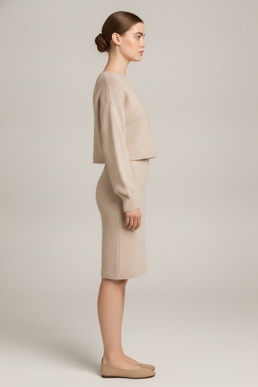 Briseis – Beige – zijaanzicht