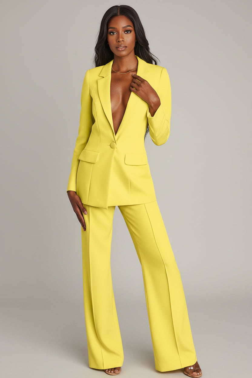 Blazer Set Dames Zakelijk Elegant Matching Set | Kalani