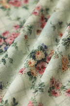 Bloemen Midi Jurk Dames Elegant Decolleté Corset | Thessaly