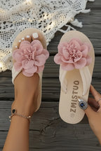 Bloemen Slide Sandalen met Mid-Hak Dames | Comfortabel | Kyara