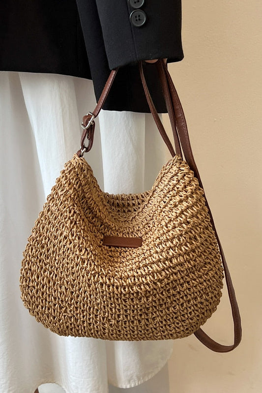 Boho Schoudertas Dames | Etnisch Print & Vakken | Aloria