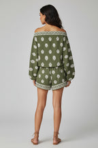 Boho Set Dames met Shorts Zomer Vakantie | Célia