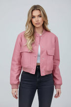 Bomberjas Dames Aveline - Kleurrijke Print en Relaxed Fit