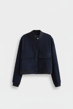 Bomberjas Dames Aveline - Kleurrijke Print en Relaxed Fit