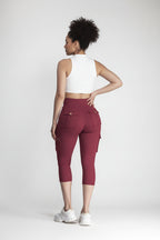 Capri Legging Dames High Waist Butt Lifting Zakken | Zika