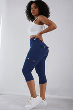 Capri Legging Dames High Waist Butt Lifting Zakken | Zika