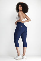 Capri Legging Dames High Waist Butt Lifting Zakken | Zika