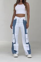 Cargo Broek Dames Lilou - Cargo Details en Zakken