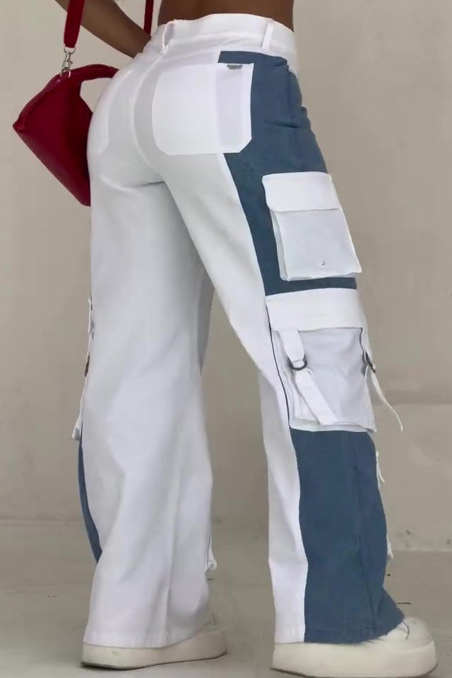 Cargo Broek Dames Lilou - Cargo Details en Zakken