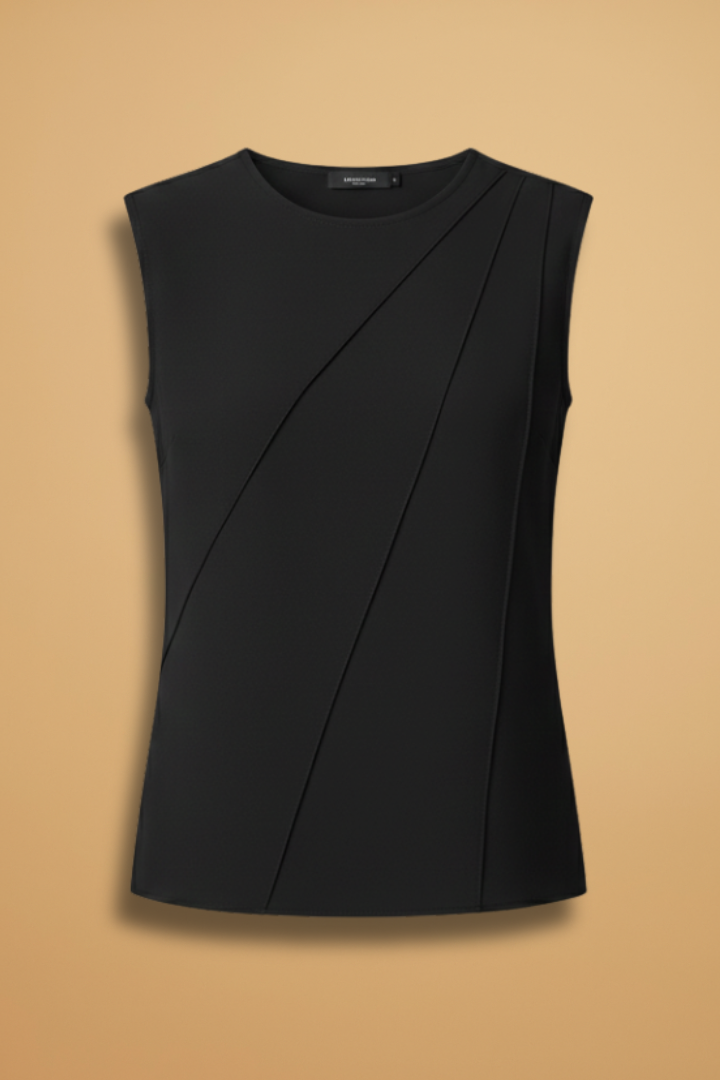 Casual Blouse met Ronde Hals voor Dames | Open Armen | Sori