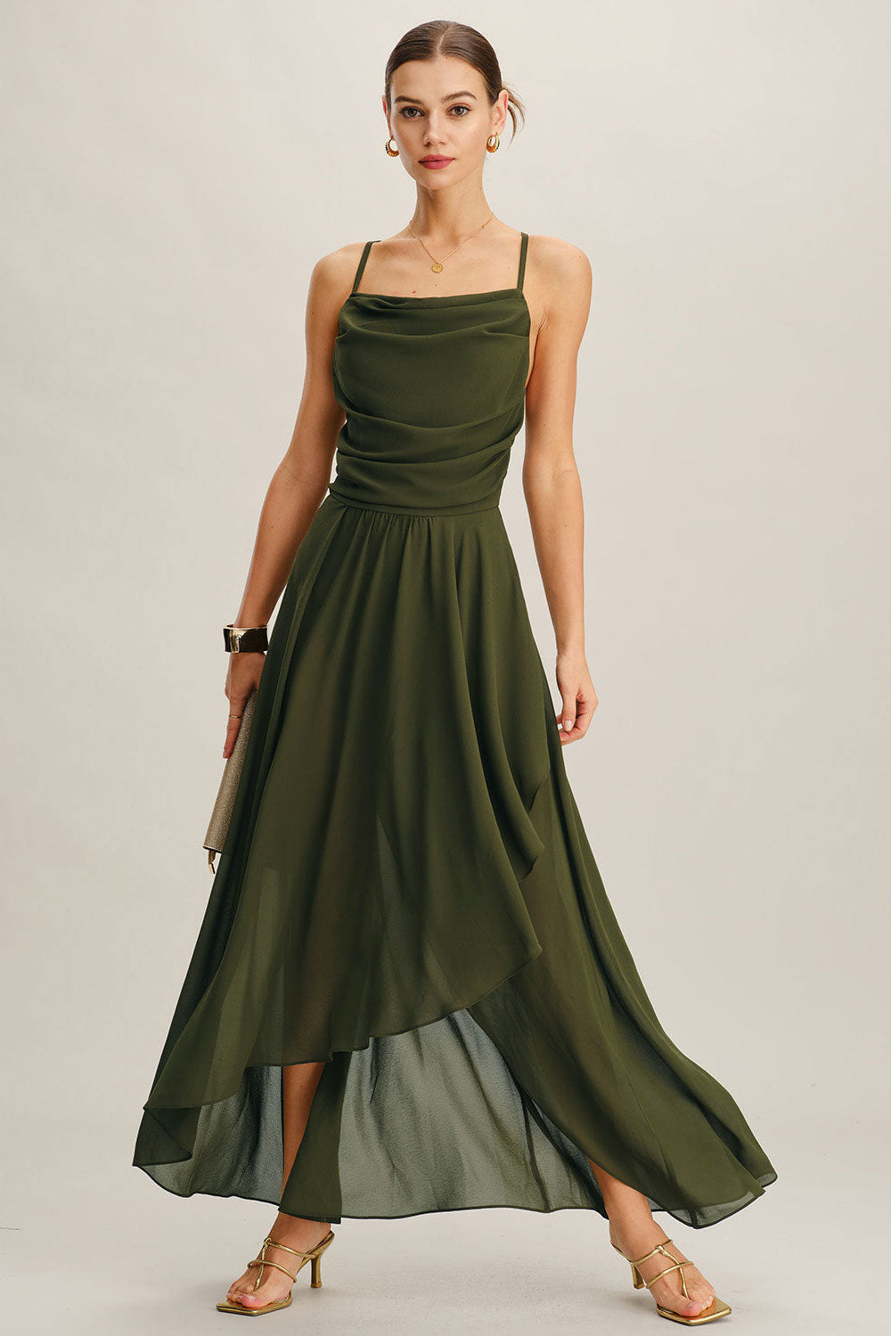 Chiffon Maxi Jurk Dames Elegant Formeel A-lijn | Eirene