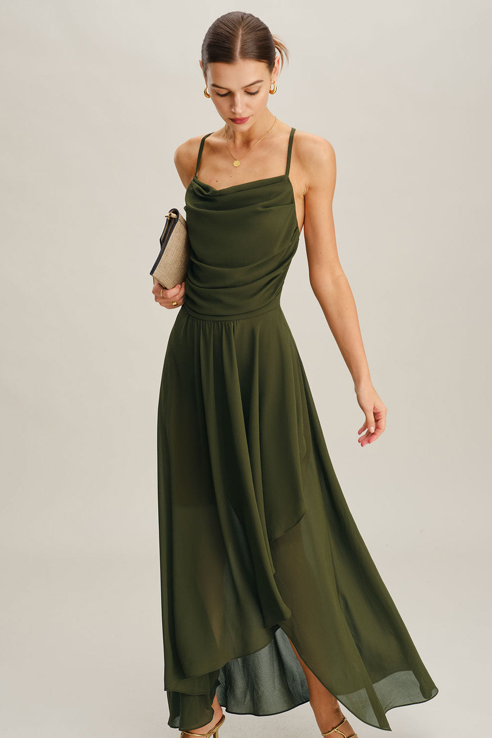 Chiffon Maxi Jurk Dames Elegant Formeel A-lijn | Eirene