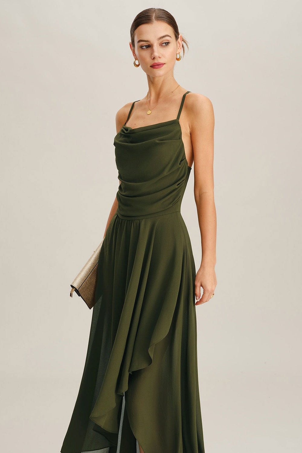 Chiffon Maxi Jurk Dames Elegant Formeel A-lijn | Eirene