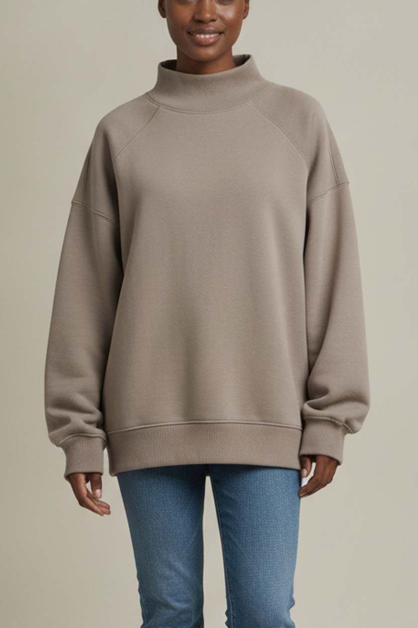 Emira – Taupe – close-up