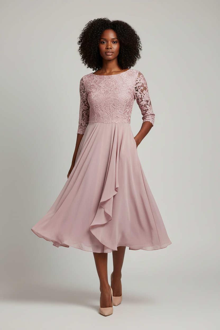 Comfort Jurk Dames Jildou - Losse Pasvorm en Comfortabele Stof