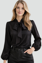 Dames Blouse Marisol - Tailleceintuur en Lange Mouwen