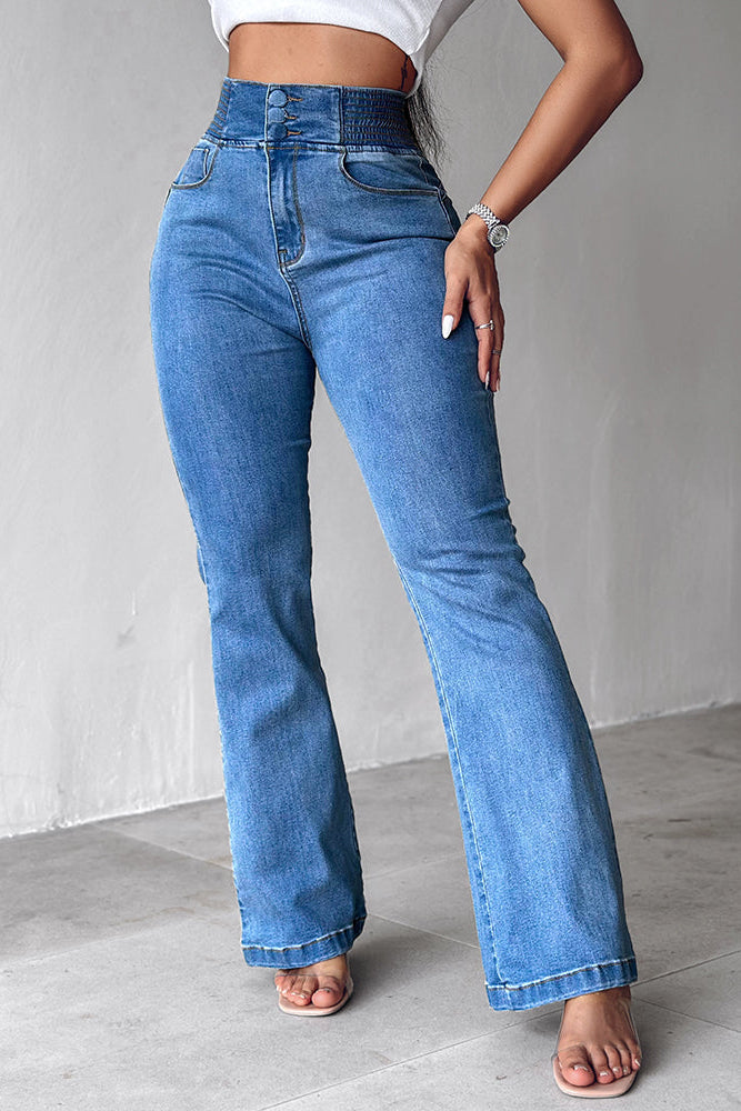 Dames Jeans Bella - Hoge Taille en Stretch Pasvorm