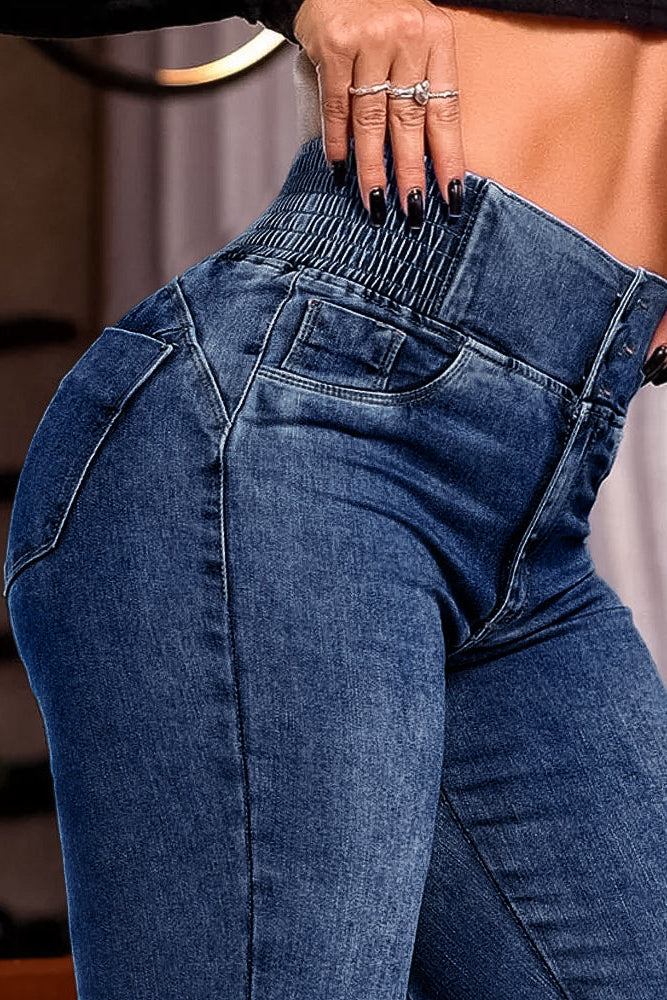 Dames Jeans Bella - Hoge Taille en Stretch Pasvorm